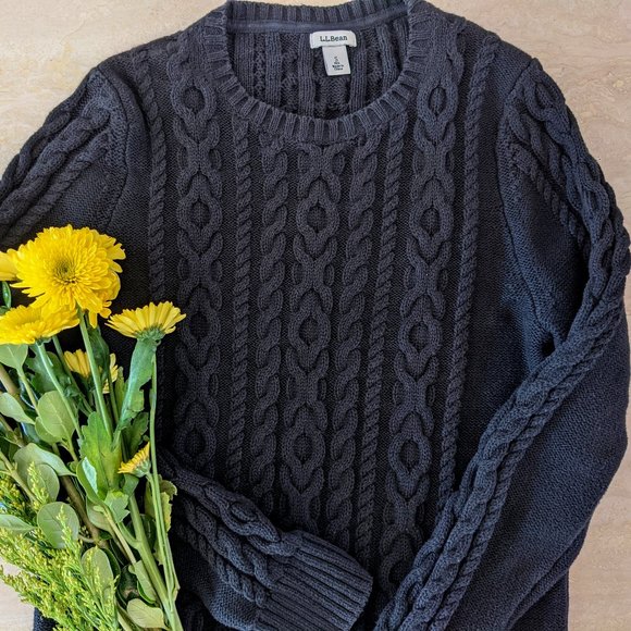 L.L. Bean Sweaters - Women's Mixed-Cable Sweater, Crewneck